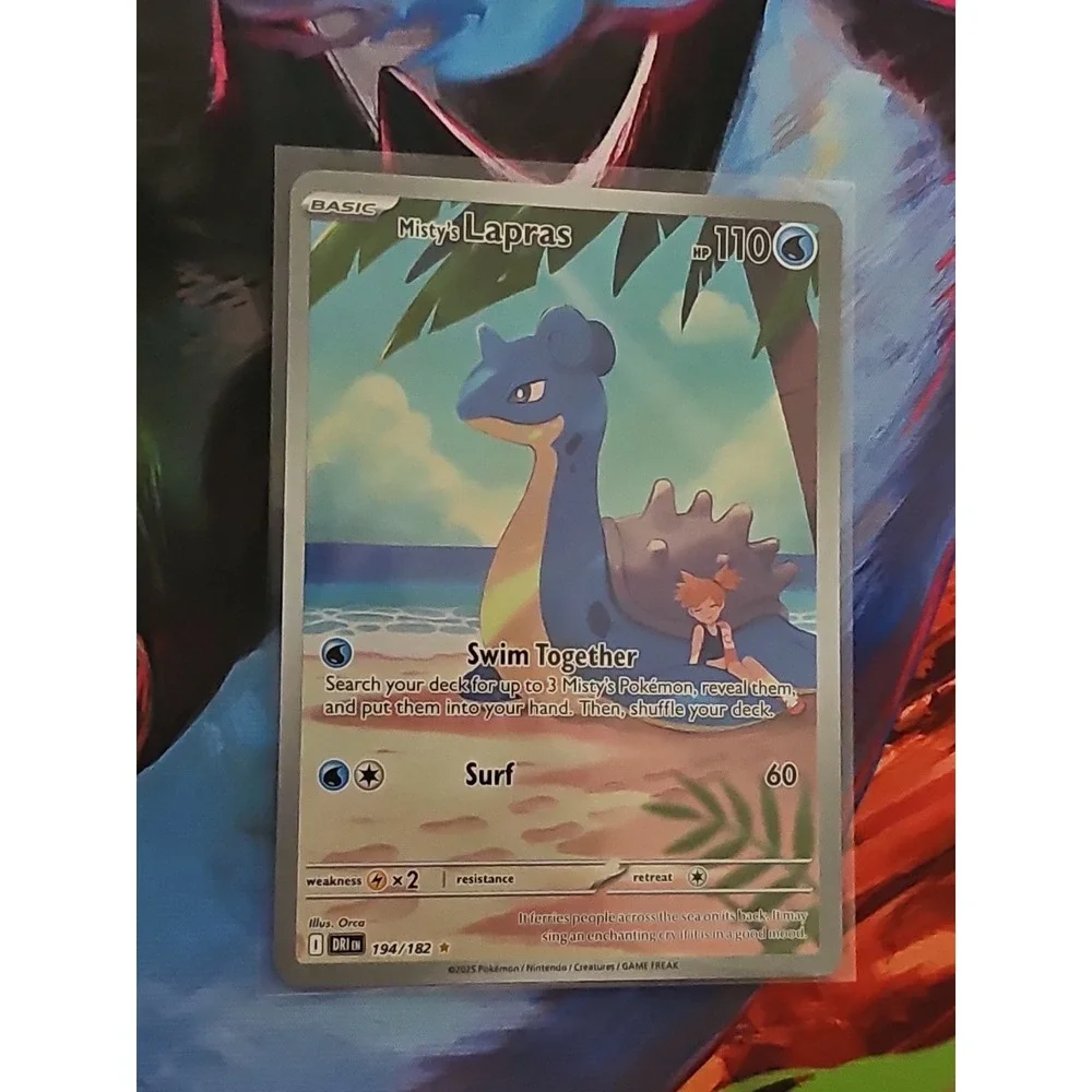 Misty's Lapras 194/182‎ Sv10: Destined Rivals Holo